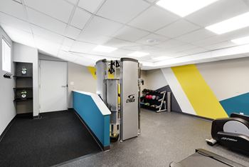 State-of-the-art gym and spin studio